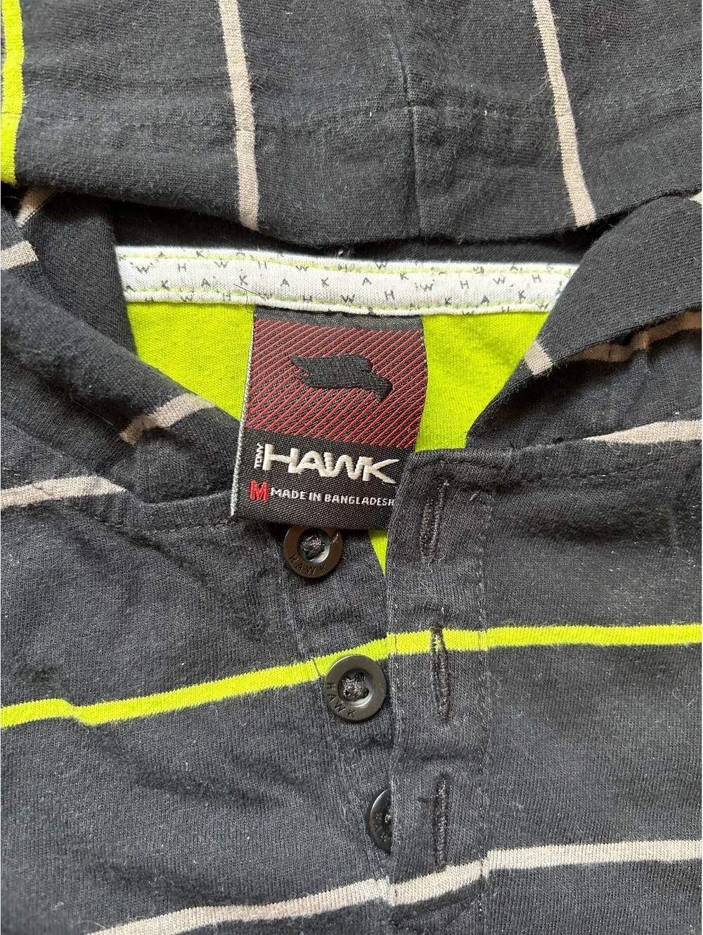 Boys Size M (10/12) Lot: Tony Hawk Striped Hoodie & Adidas Graphic Tee Pack